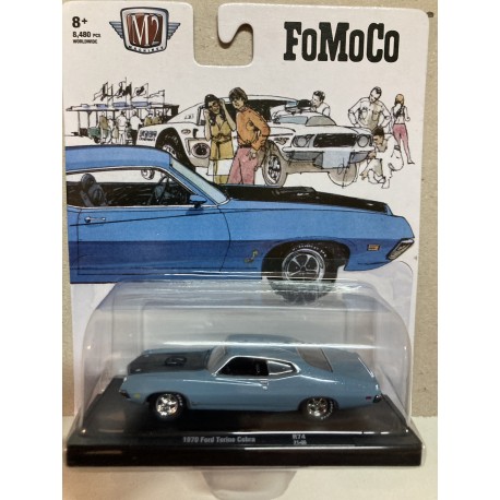 FORD TORINO COBRA 1970 FOMOCO 1:64 M2 MACHINES