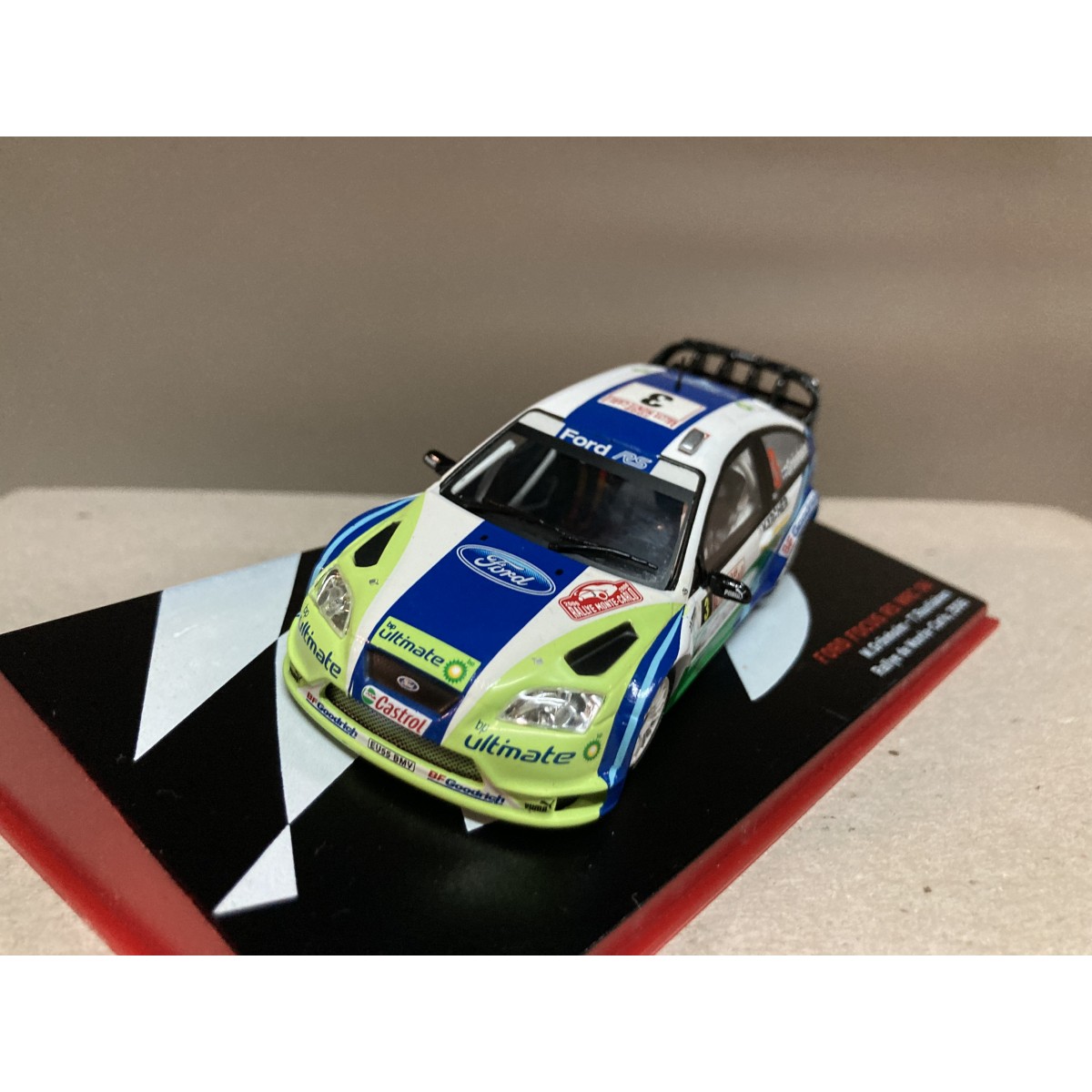FORD FOCUS RS WRC 2006 RALLY MONTE CARLO GRONHOLM 1:43 ALTAYA IXO