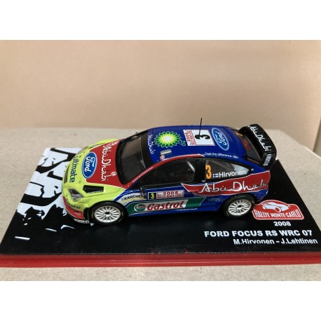 FORD Focus RS WRC モンテカルロ 2008 M.Hirvonen（Finnish