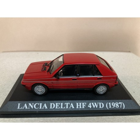 LANCIA DELTA HF 4WD INTEGRALE 1987 1:43 ALTAYA IXO EX COL PRIVADO