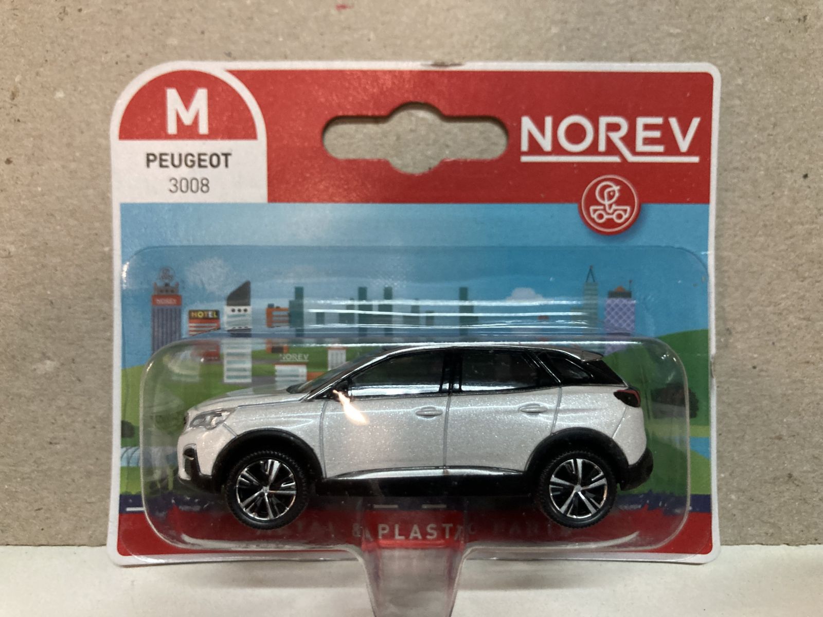 3 different colors to choose Norev 3 inches peugeot 3008 1/64 