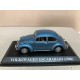 VOLKSWAGEN ESCARABAJO/BEETLE 1960 MATRICULA ESPAÑA 1:43 ALTAYA IXO USADO/EX PRIVADO