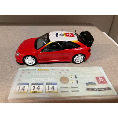 CITROEN XSARA WRC 1:43 SOLIDO SALVAT USADO/NO CAJA