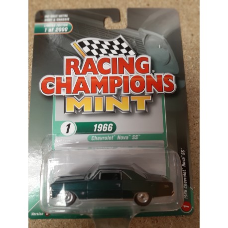 CHEVROLET NOVA 1966 SS 1:64 RACING CHAMPIONS - BCN STOCK CARS