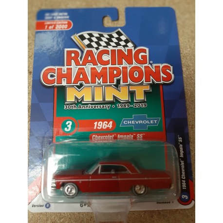 CHEVROLET IMPALA 1964 SS 1:64 RACING CHAMPIONS