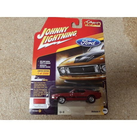 FORD MUSTANG 1973 MACH 1 CLASSIC GOLD JOHNNY LIGHTNING