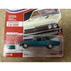 CHEVROLET CHEVELLE 1967 SS CLASSIC GOLD JOHNNY LIGHTNING