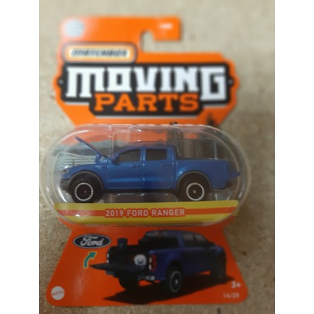 MOVING PARTS FORD RANGER 2019 1:64 MATCHBOX