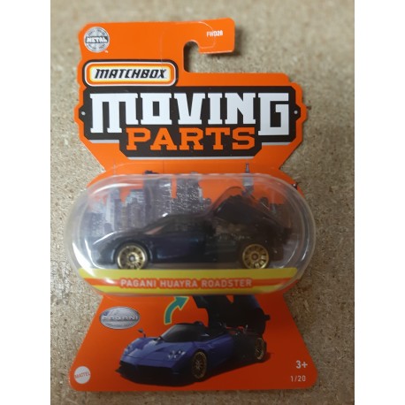 MOVING PARTS PAGANI HUAYRA ROADSTER 1:64 MATCHBOX
