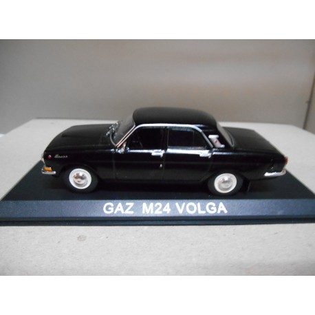 GAZ-24 VOLGA BLACK 1:43 DeAGOSTINI IXO USADO/EX PRIVADO