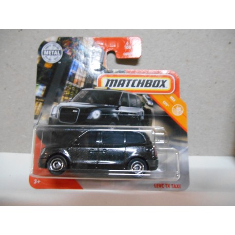 LEVC TX TAXI LONDON ESCOGER/CHOOSE/CHOISIR 1:64 MATCHBOX