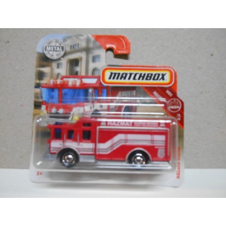 HAZARD HAZMAT FIRE/BOMBEROS ESCOGER/CHOOSE/CHOISIR 1:64 MATCHBOX