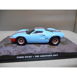 FORD GT40 DIE ANOTHER DAY 007 JAMES BOND IXO 1:43