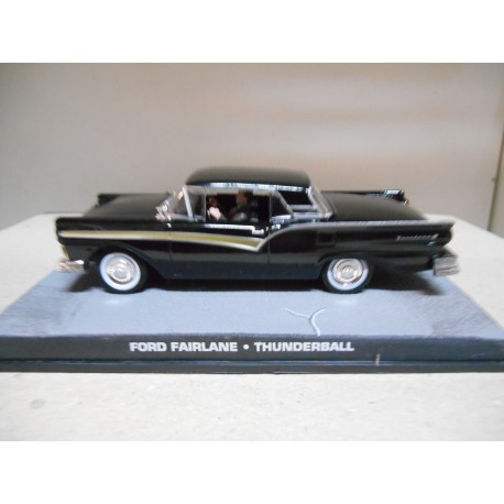 FORD FAIRLANE THUNDERBALL 007 JAMES BOND IXO 1:43