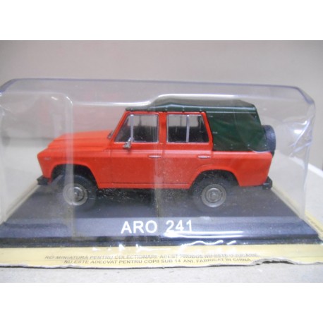 ARO 241 ORANGE 1:43 DeAGOSTINI IXO USADO/EX PRIVADO
