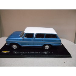 CHEVROLET VERANEIO 1971 S LUXE BLUE CHV 04 BRAZIL 1:43 SALVAT IXO