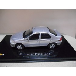 CHEVROLET PRISMA 2012 SILVER CHV 40 BRAZIL 1:43 SALVAT IXO