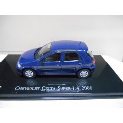 CHV 09 CHEVROLET CELTA SUPER  (SUZUKI FUN ) 2006 BLUE 1:43 BRASIL SALVAT IXO