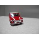 AUSTIN MORRIS MINI RED/WHITE 1960 1:43 SOLIDO HACHETTE/SALVAT USADO/EX PRIVADO