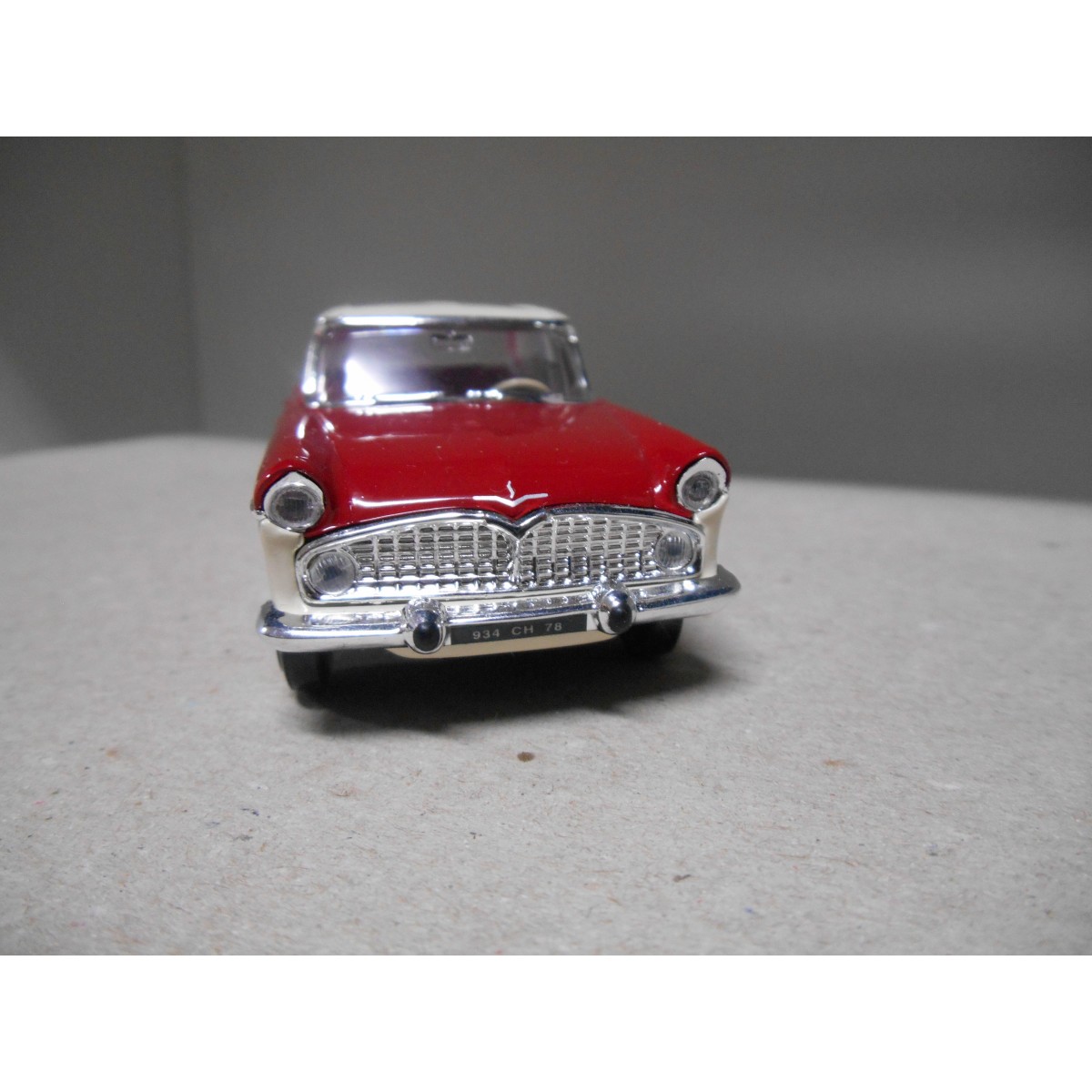 SIMCA CHAMBORD PRESIDENCE 1958 BICOLOR SOLIDO HACHETTE/SALVAT USADO/NO