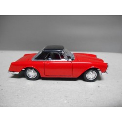 FACEL VEGA 2 RED 1962 1:43 SOLIDO HACHETTE/SALVAT USADO/NO CAJA