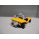 BUGGY BERTONE 1970 YELLOW 1:43 SOLIDO HACHETTE/SALVAT USADO/NO CAJA