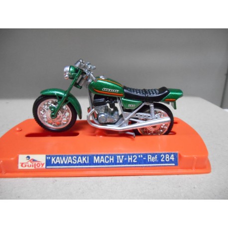 KAWASAKI 750 MACH IV H2 Ref 284 1:24 MOTO/BIKE GUILOY USADO/VINTAGE/VER FOTOS