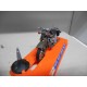 MOTO GUZZI EJERCITO 1:24 MOTO/BIKE GUILOY USADO/VINTAGE/VER FOTOS/DEFECTUOSA