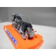 MOTO GUZZI EJERCITO 1:24 MOTO/BIKE GUILOY USADO/VINTAGE/VER FOTOS/DEFECTUOSA