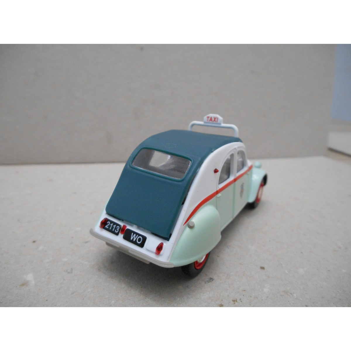 NOREV-COLLECTION 2CV N°11 2Cv Azl De 1957 Version Taxi 1/43 Neuve