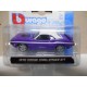 DODGE CHALLENGER R/T 1970 PURPLE/WHITE 1:64 BBURAGO