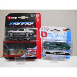FORD MUSTANG 1967 GT ESCOGER/CHOOSE/CHOISIR 1:64 BBURAGO