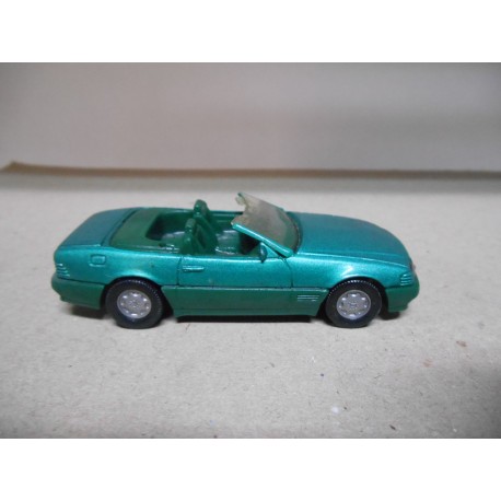 MERCEDES-BENZ 500 SL GREEN 1:55 SIKU USADO/NO CAJA
