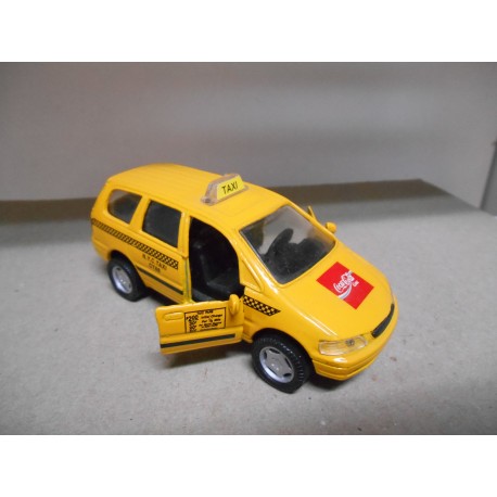 USA NEW YORK TAXI COCA-COLA PULL BACK 10 CM LONG USADO/NO CAJA