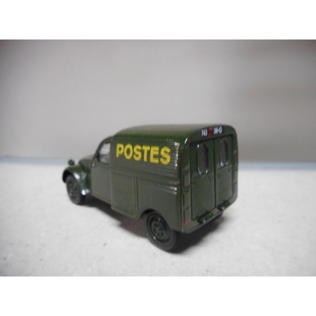 NOREV 1/18 Citroën 2CV Fourgonnette Postes Vert (Réf.181503) - Miniature Comme Neuve