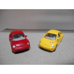 VOLKSWAGEN NEW BEETLE ESCOGER/CHOOSE/CHOISIR 1:55 SIKU 1097 USADO/NO CAJA