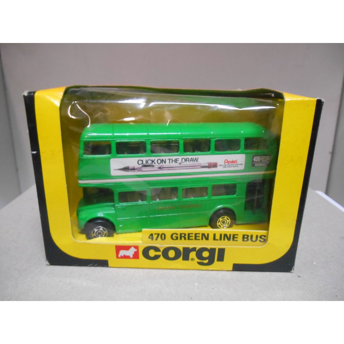 Bus miniature corgi toys peter pan birthday ref 98427 - Collection