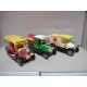 LOT X3  TIPO RENAULT AG 1911 (NOT LICENSE) WATER/TANKER/AMBULANCE USADO/NO CAJA