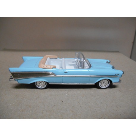 CHEVROLET BEL AIR CONVERTIBLE 1957 1:43 DelPRADO USADO/NO CAJA/VER FOTOS