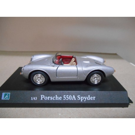 PORSCHE 550 SPYDER 1957 SILVER 1:43 HONGWELL USADO/NO CAJA