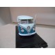 VOLKSWAGEN T1 TRANSPORTER VAN 1960 GREEN/BLUE 1:43 HONGWELL USADO/NO CAJA