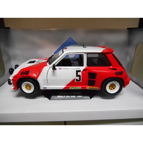 RENAULT 5 TURBO RALLY DU VAR 1982 A.PROST 1:18 SOLIDO