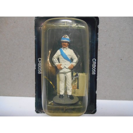 CRB58 TENIENTE A MASSAUA 1885 1:32 CARABINIERI FIGURE DelPRADO USADO