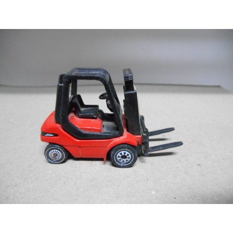 FORKLIFT/CARRETILLA/TORO LINDE H30 1:55 USADO/NO CAJA SIKU 1071