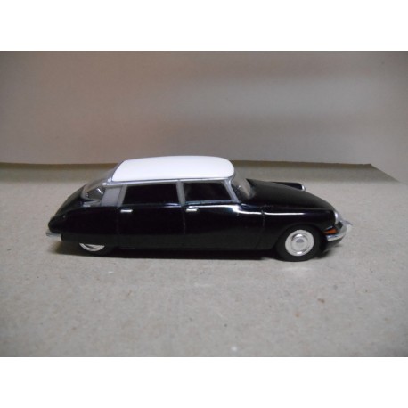 CITROEN DS 19 BLACK/WHITE 1964 1:43 DelPRADO USADO/EX PRIVADO
