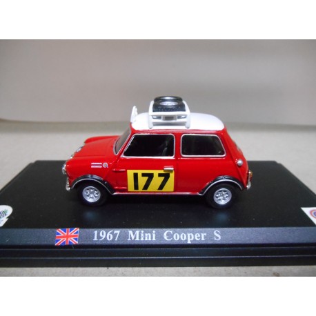 MORRIS MINI COOPER S RALLY MONTE CARLO 1967 1:43 DelPRADO USADO/EX PRIVADO