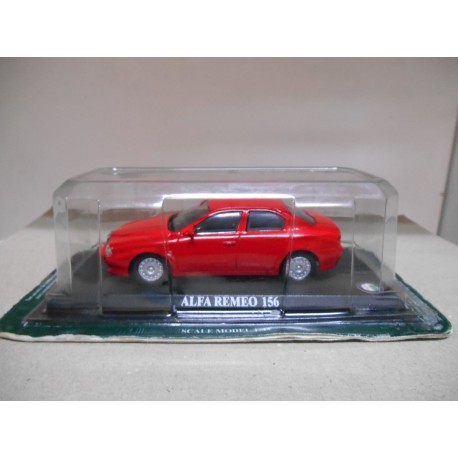 ALFA ROMEO 156 RED 1998 1:43 DelPRADO USADO/EX PRIVADO