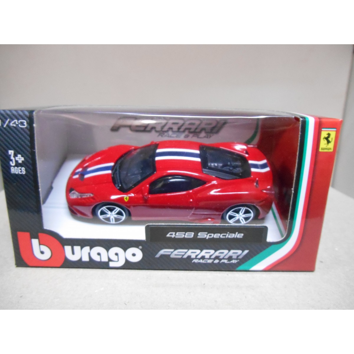 FERRARI 458 SPECIAL BURAGO 1/43 BOITE D'ORIGINE NEUF - Gonçalves