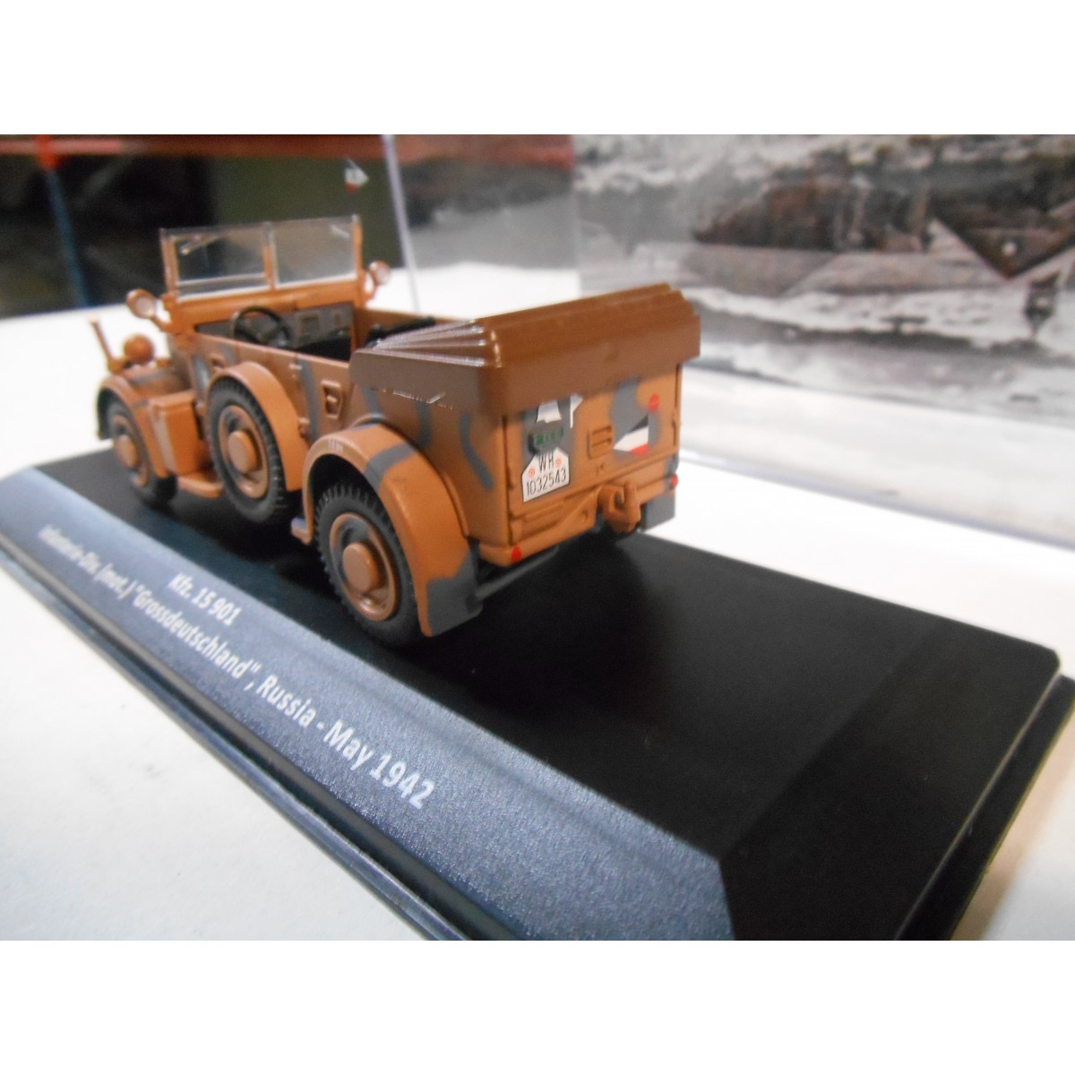 HORCH Kfz 15 état major Allemagne BL29 atlas IXO 1//43 Blindés WW2