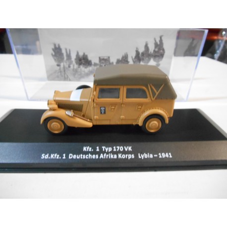 KFZ.1 TYP 170 VK DAK GERMANY 1941 WWII 1:43 ALTAYA IXO